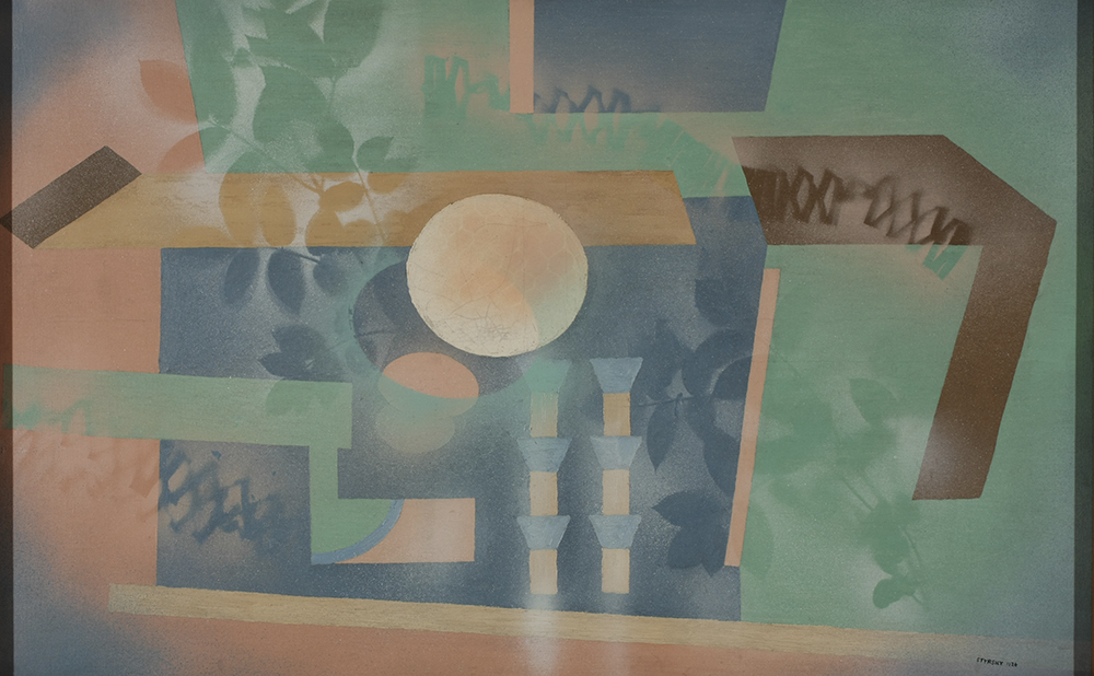Jindřich Štyrský, Náměsíčná Elvíra, 1926, olej, plátno, 73 x 116 cm, KGVUZ