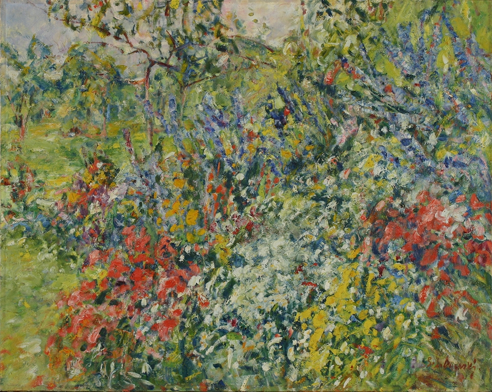 Dvorský Bohumír, Skalka v červnu, 1955, olej, plátno ,74 x 92,5 cm, KGVUZ, inv. č. O 1180