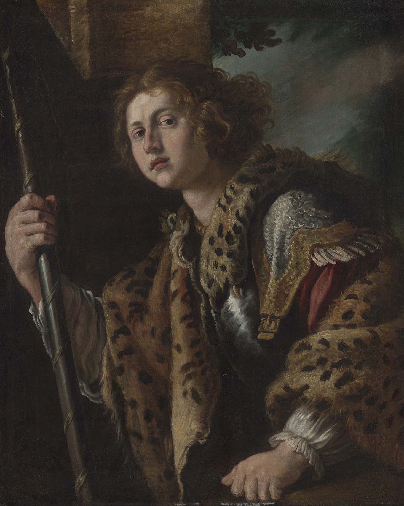 Domenico Fetti, Adonis, (po 1613), olej, plátno, 105,5 x 85 cm, GVUO M