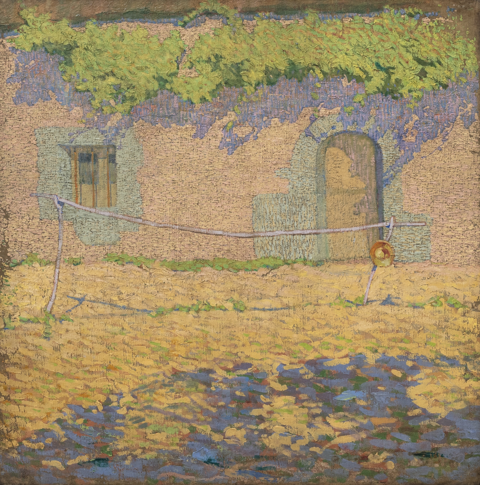 Ottmar Otto, Ráno, olej na lepence, 69 x 69 cm, 1905˗1907, KGVUZ, inv. č.O-1136 