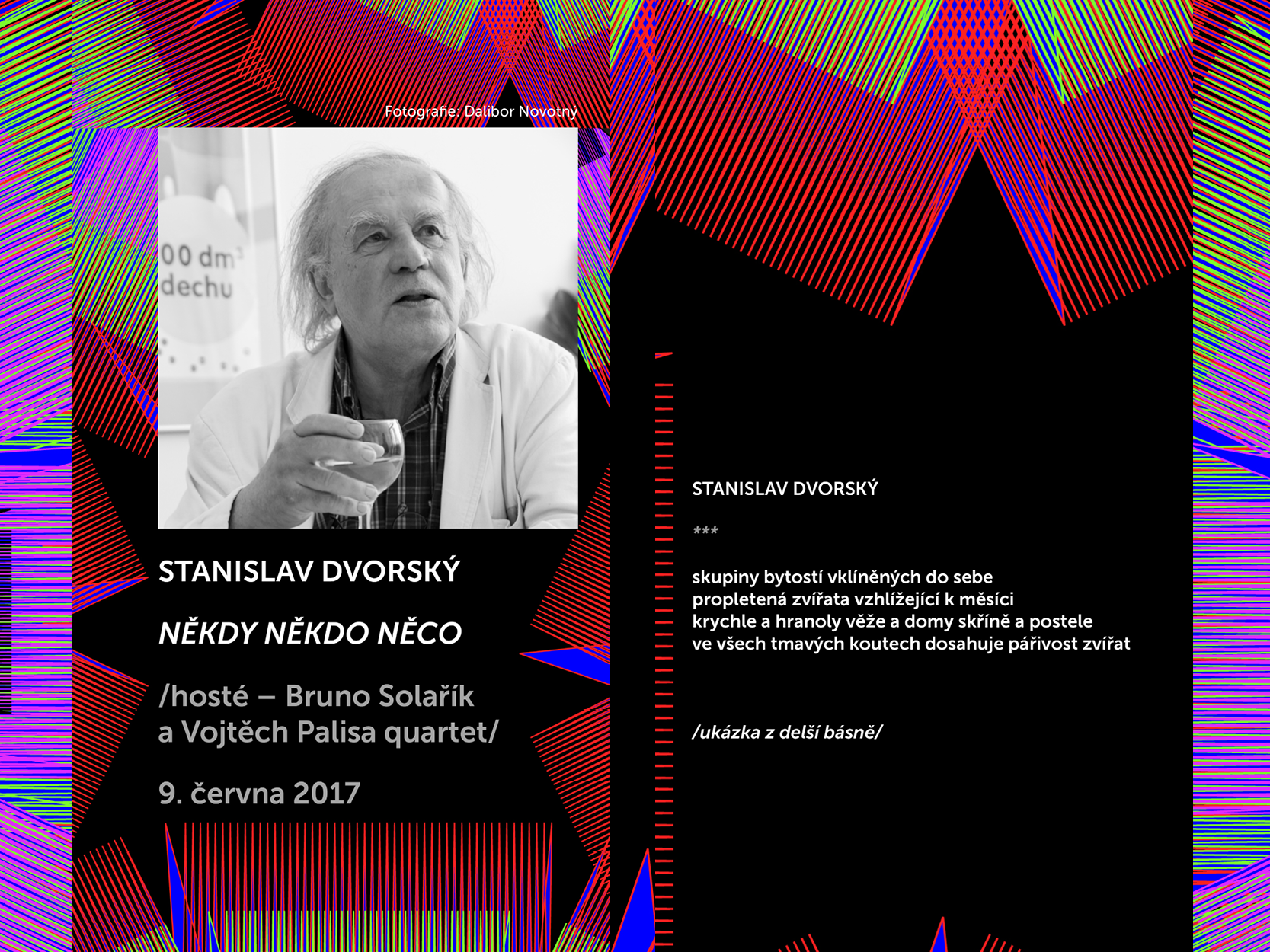 Básníci v prostoru Zlín 2017: Stanislav Dvorský