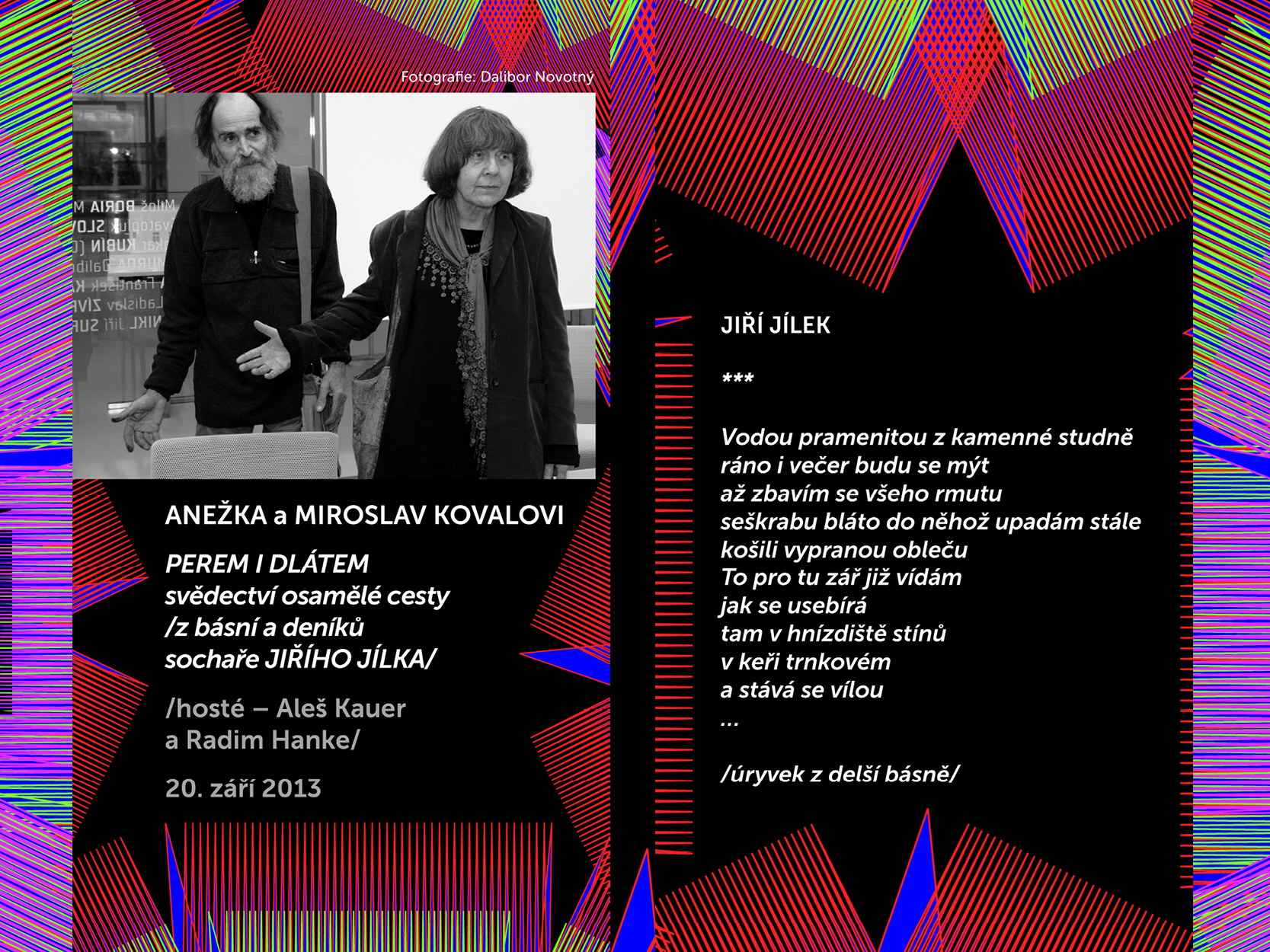 Básníci v Prostoru Zlín 2013:  Kovalovi