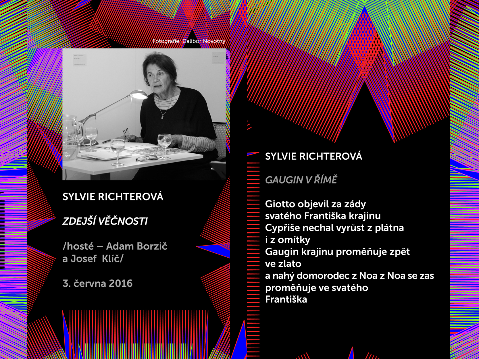 Básníci v prostoru Zlín 2016: Sylvie Richterová