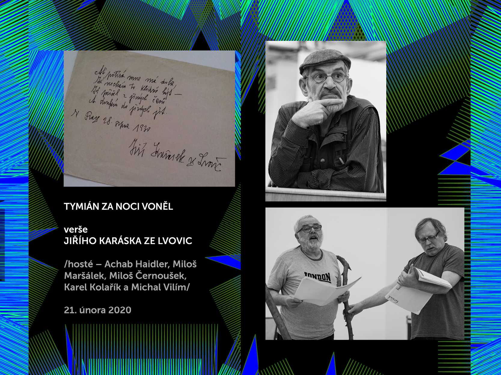 Ohlédnutí: Tymián za noci voněl, verše Jiřího Karáska ze Lvovic