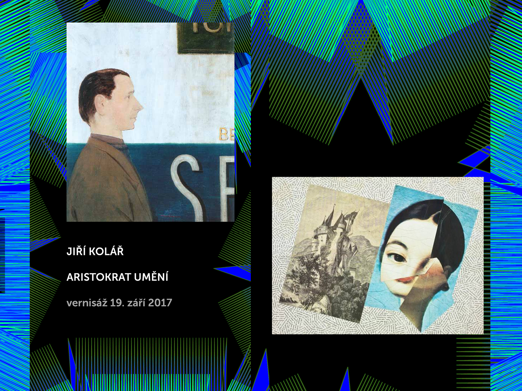 Vernisáž výstavy Jiří Kolář: Aristokrat umění
