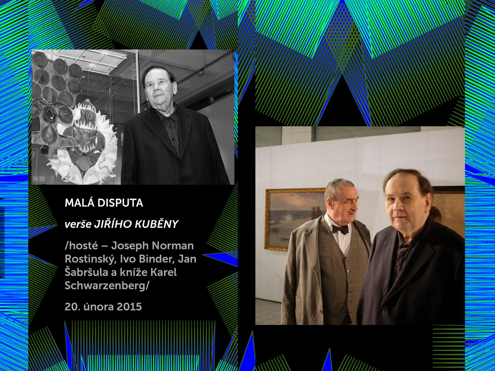 Malá disputa, verše Jiřího Kuběny