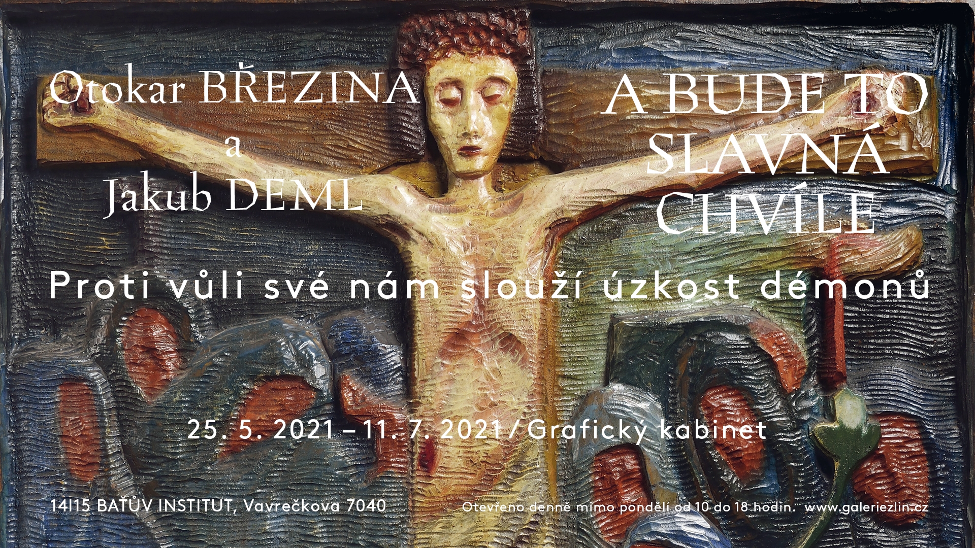 Pozvánka na výstavu Otokar Březina a Jakub Deml – A bude to slavná chvíle