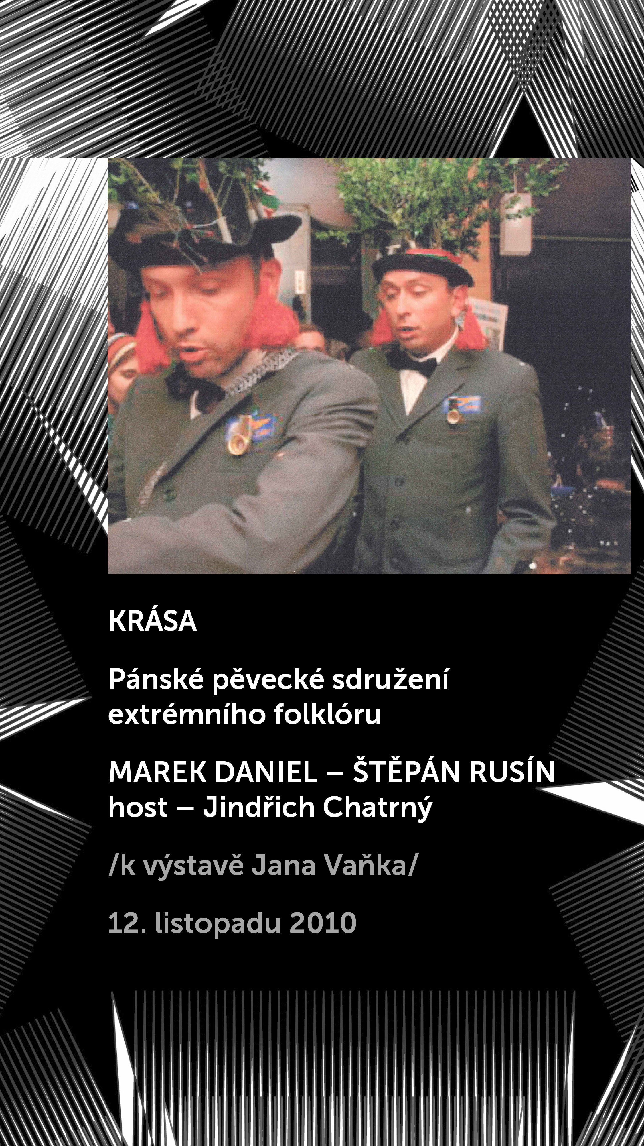 Krása, k výstavě Jiřího Vaňka