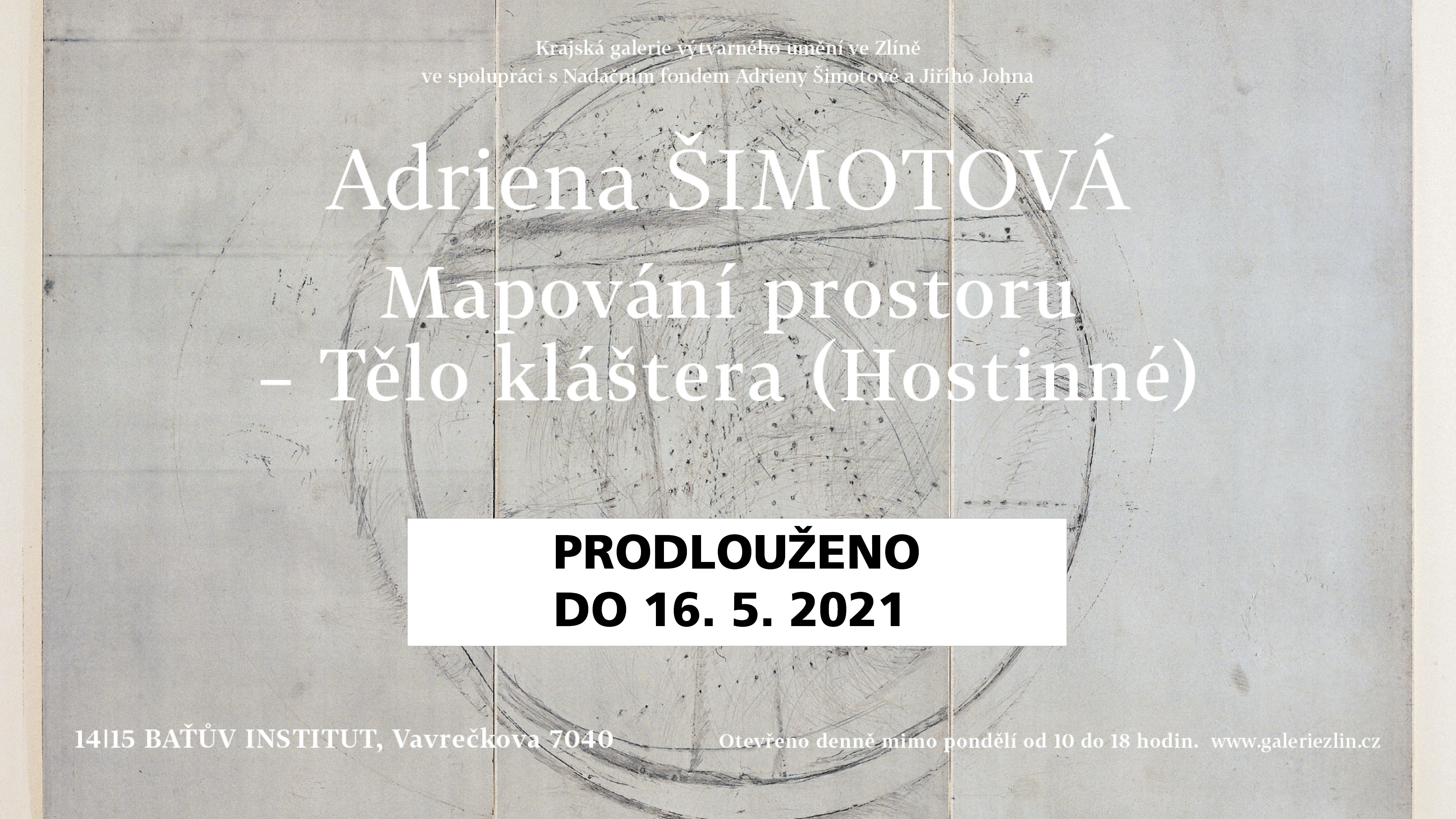 pozvánka na výstavu Adrieny Šimotové