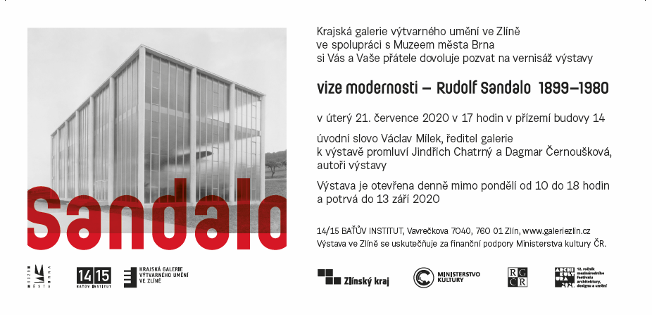 Pozvánka na výstavu vize modernosti 